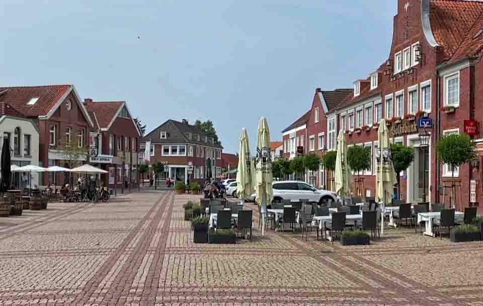 Gezellige terrassen in Esens
