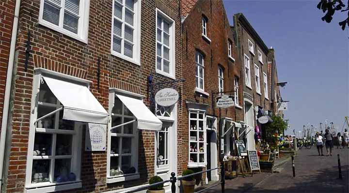 Oude gevels in Greetsiel