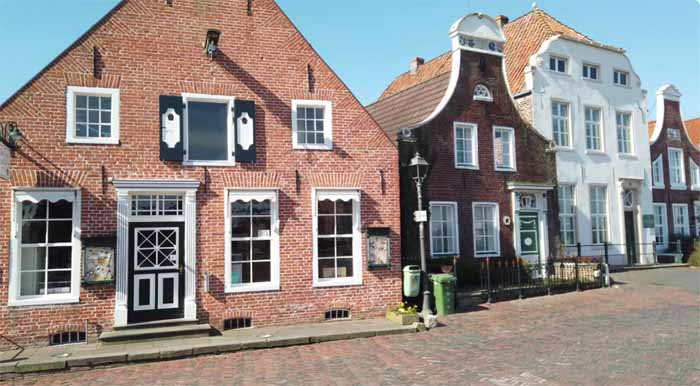 oude geveltjes in Greetsiel