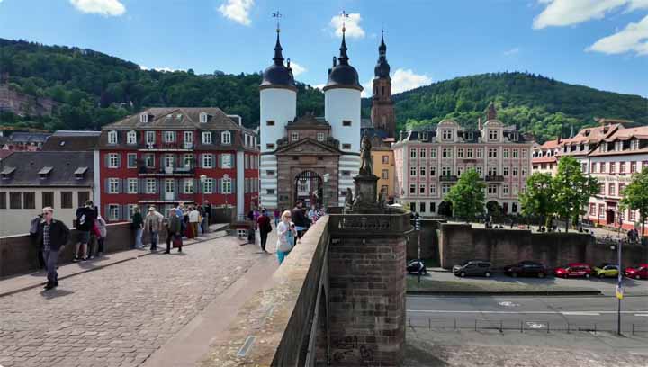 Witte poorttorens Heidelberg