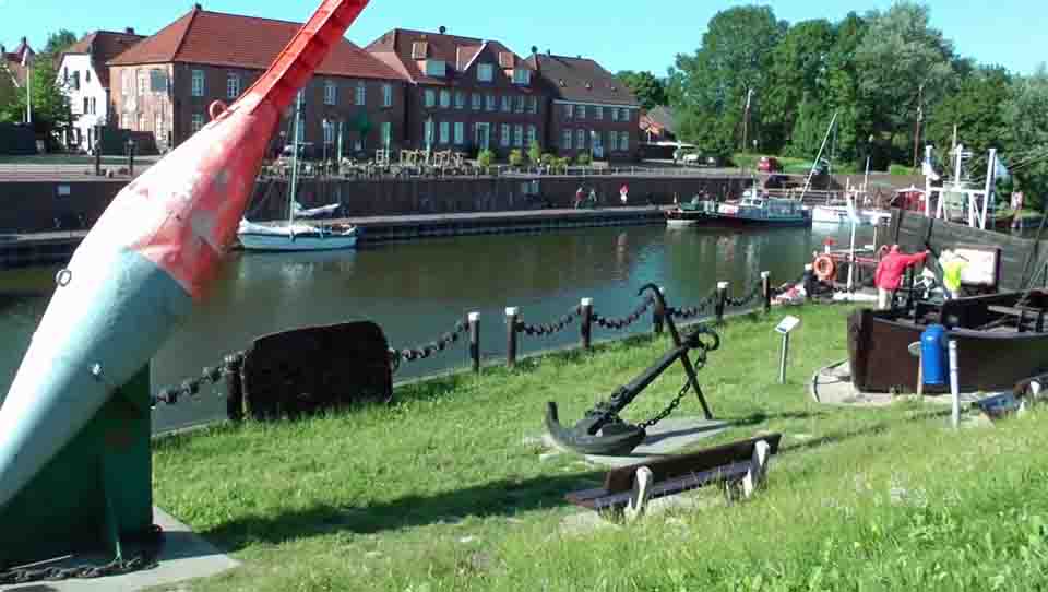 Oude haven in Hooksiel