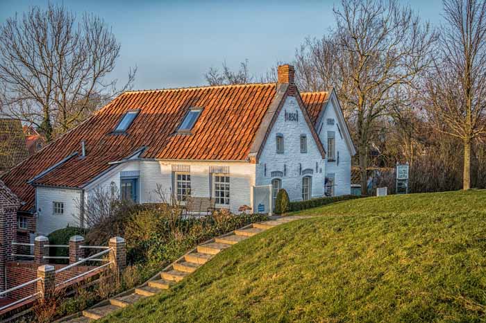 Oude huisjes in Greetsiel