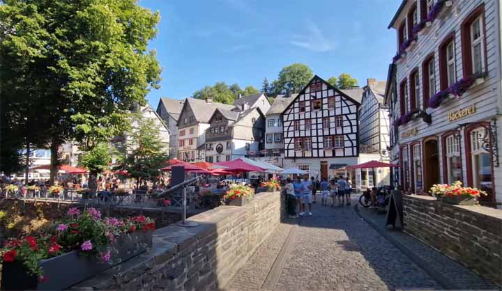 Leuke doorkijkjes in Monschau