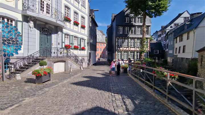 Mooie gevels in Monschau