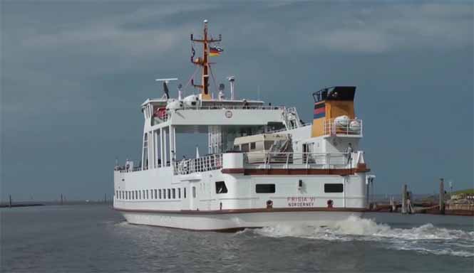 De boot naar Norderney