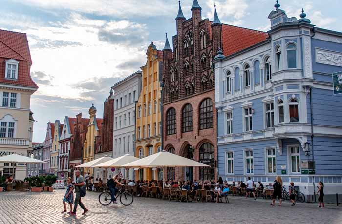 Binnenstad van Hanzestad Stralsund