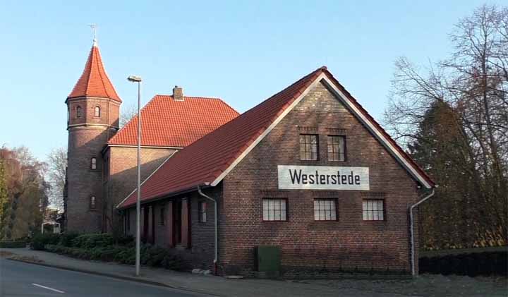 voormalige stationsgebouw in Westerstede 