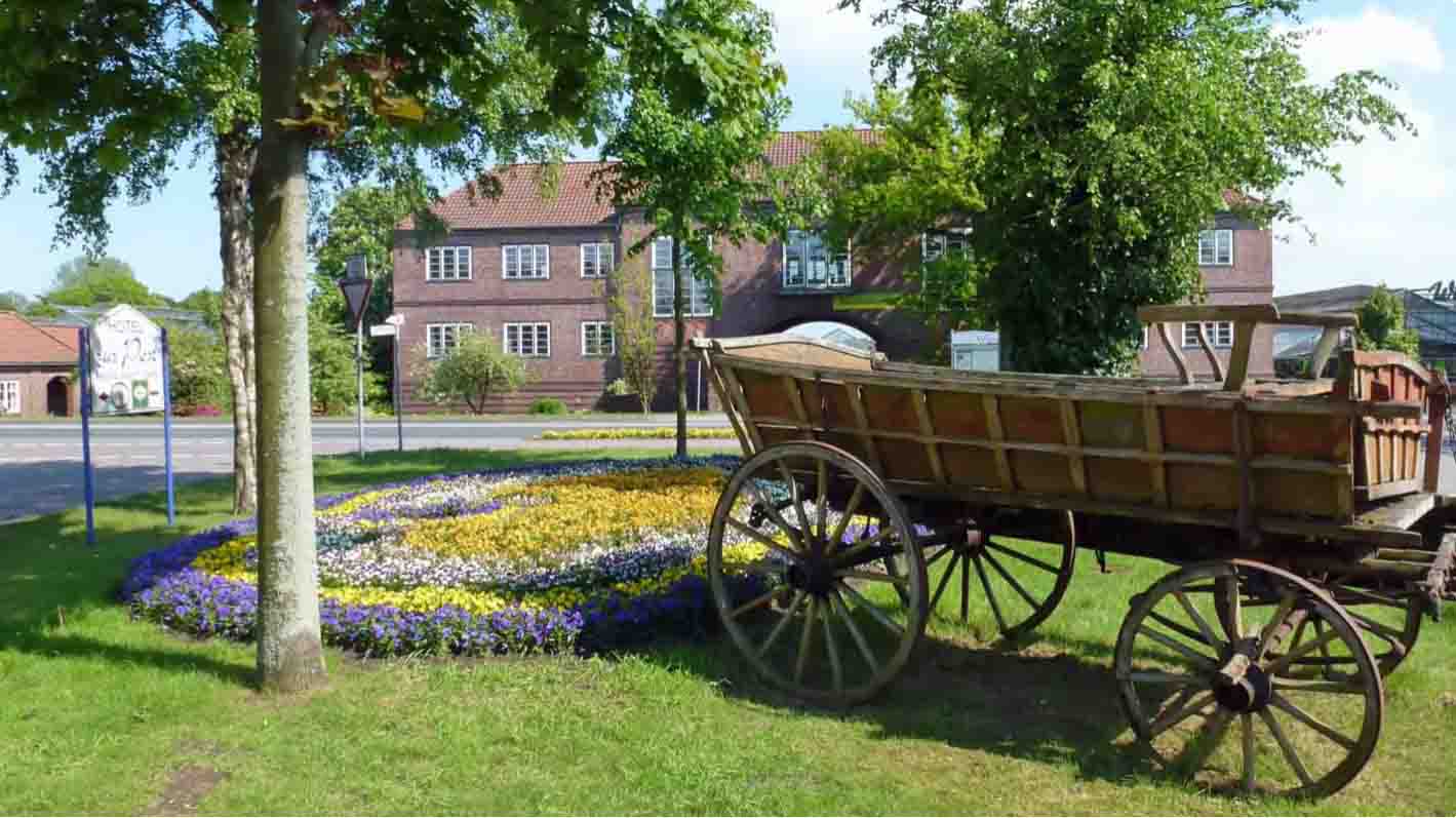 Blumenhalle en Gartenpark in Wiesmoor